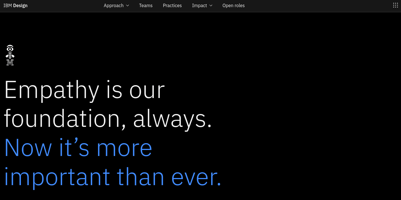 IBM Design website